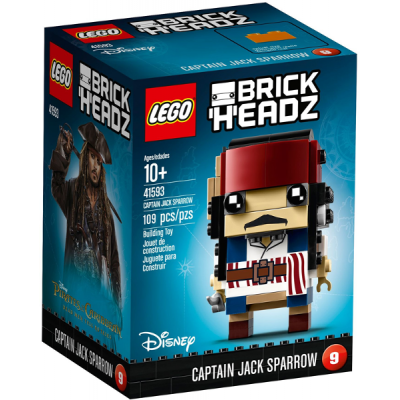 LEGO BRICKHEADZ Capitaine Jack Sparrow 2017